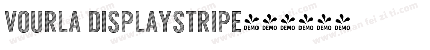 Vourla DisplayStripe字体转换
